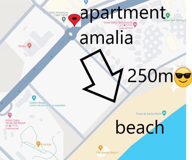 Appartement Amalia Sal Santa Maria Extérieur photo